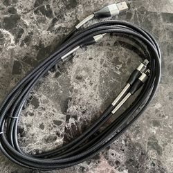 Lightning USB 15 Foot Charger Super Long Extension Cord Extended Lengthy