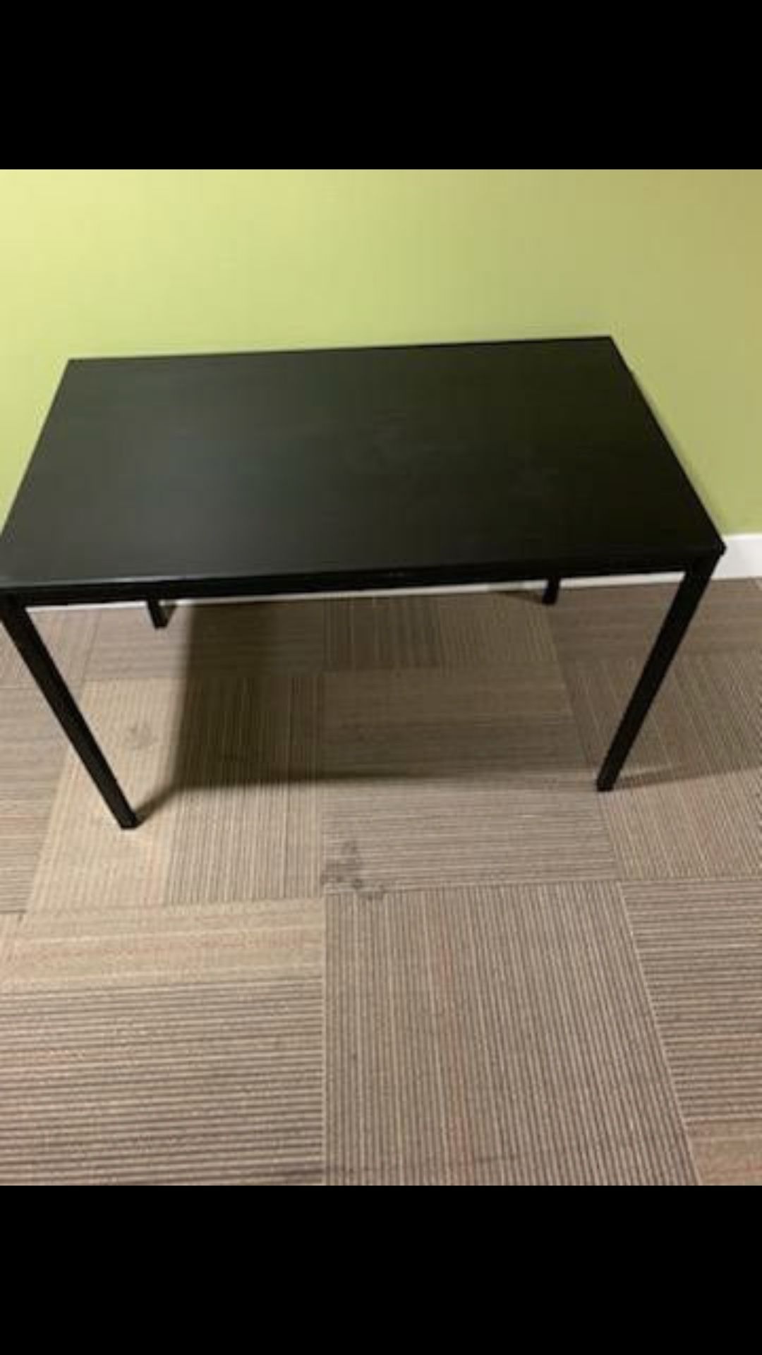 IKEA black table/ desk