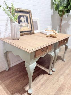 Vintage Ethan Allen Matching Nightstands