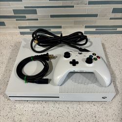 Microsoft Xbox One S Console 1TB White with several digital Games