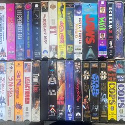 VHS Lot Of 45 Horror Animation Manga Action Scream It