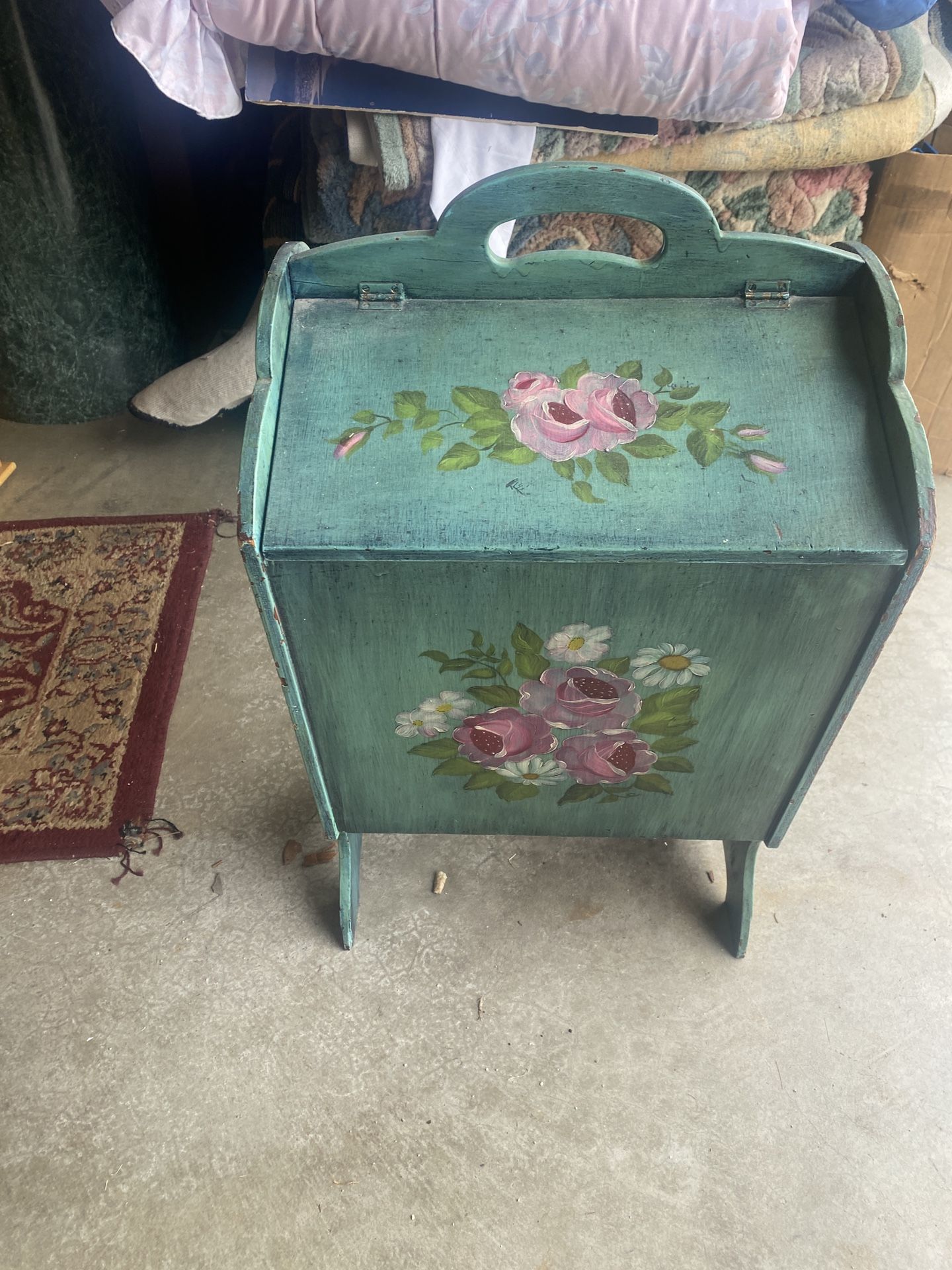 Antique Sewing Box 