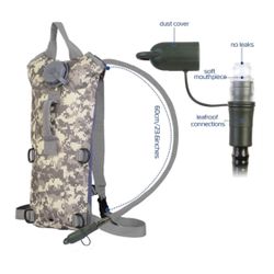 Army Green Hydration Pack pack