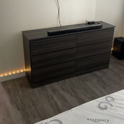 Charcoal Gray Dresser