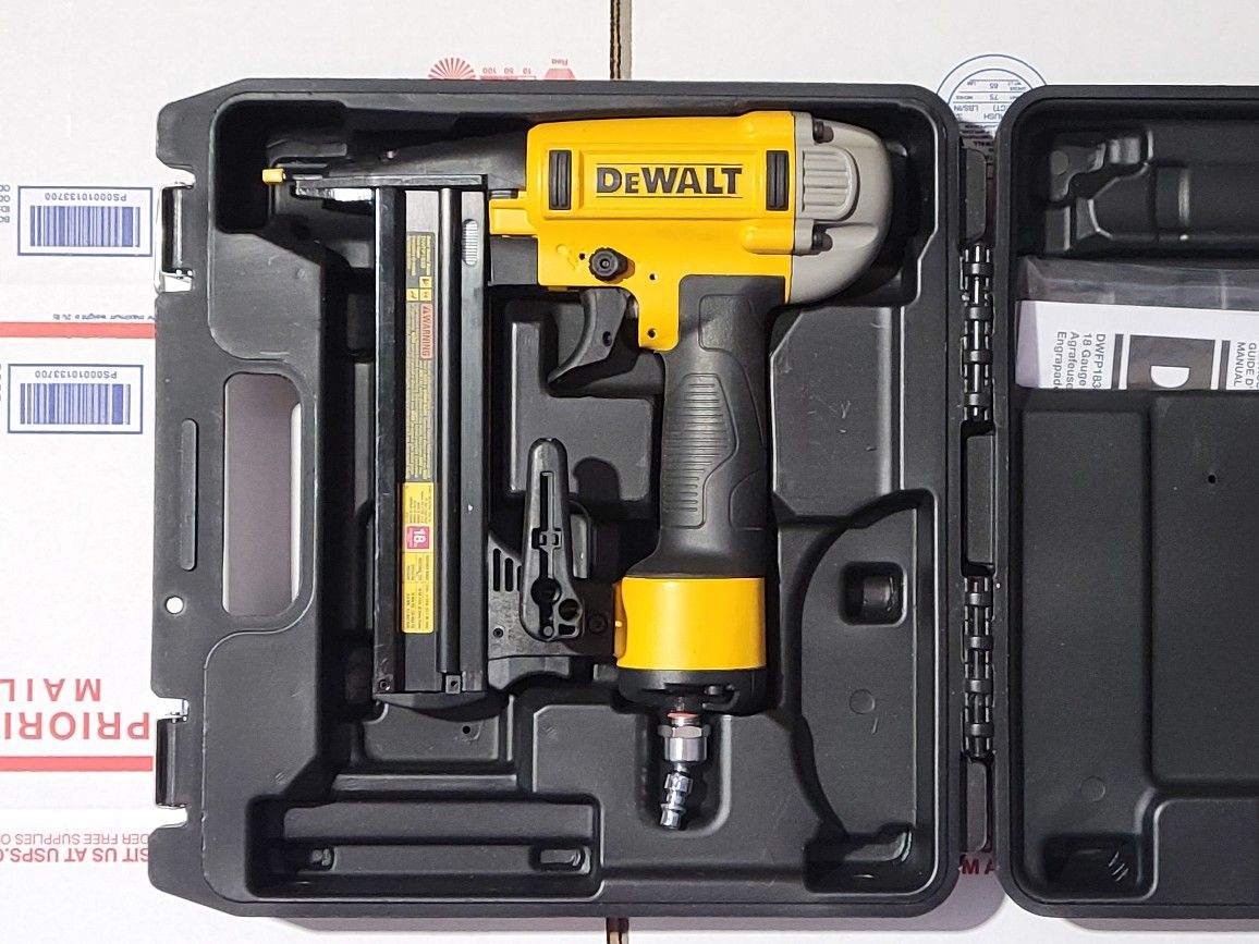 DEWALT
Pneumatic 18-Gauge 1/4 in. Crown Stapler