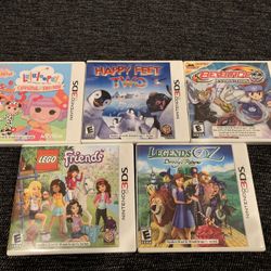 Nintendo 3DS Games With Original Cases Lot Of 5 *See Description For Prices*