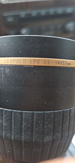 Rifle scope