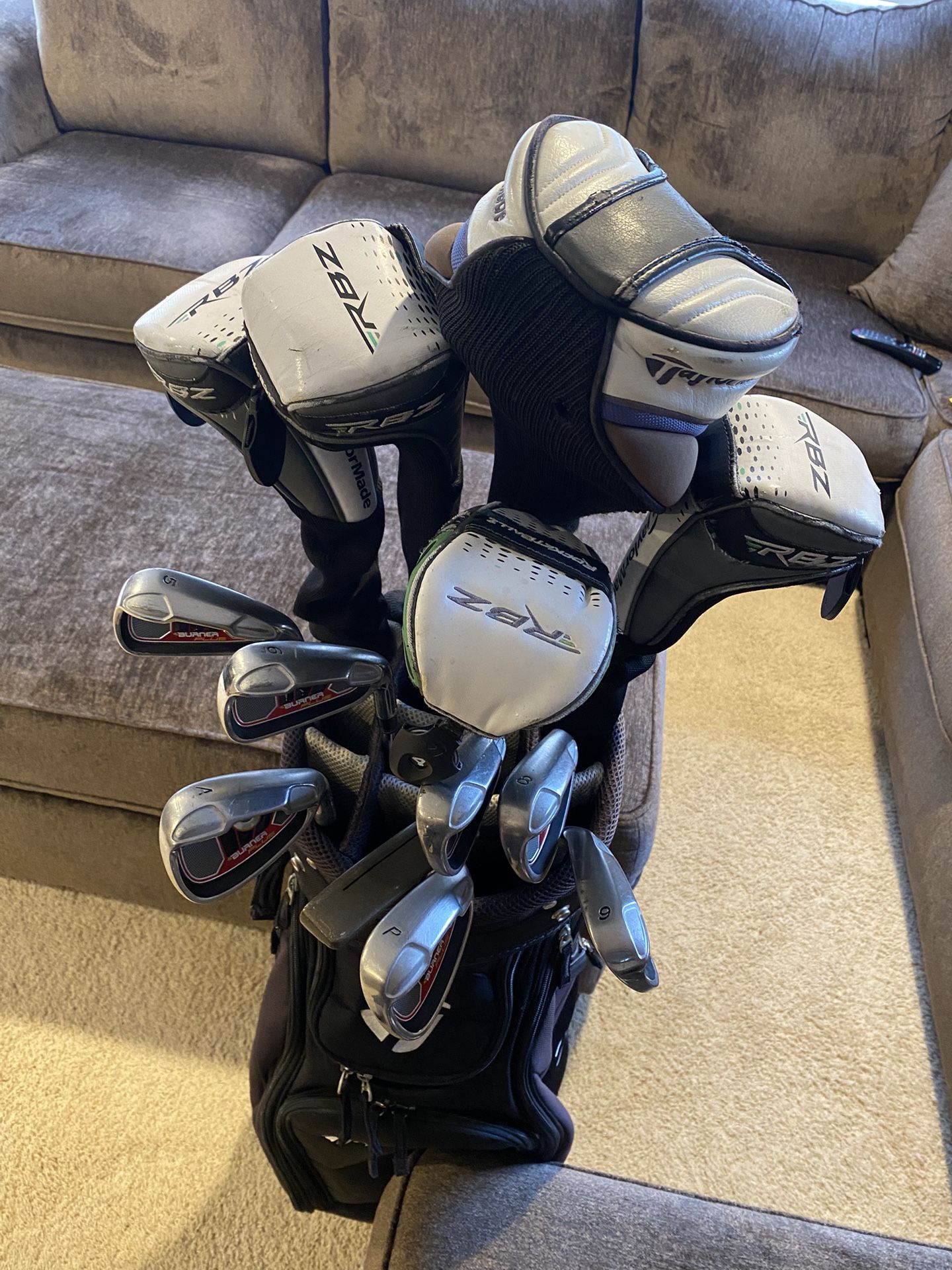 Full Set Of TaylorMade Golf Clubs