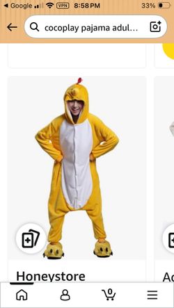 Conoplay Chicken Pajama costume