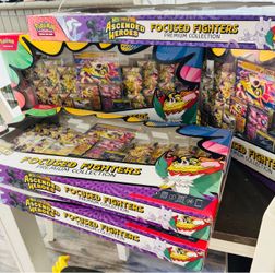 Pokémon Mega Evolution Ascended Heroes Focused Fighters Premium Collection