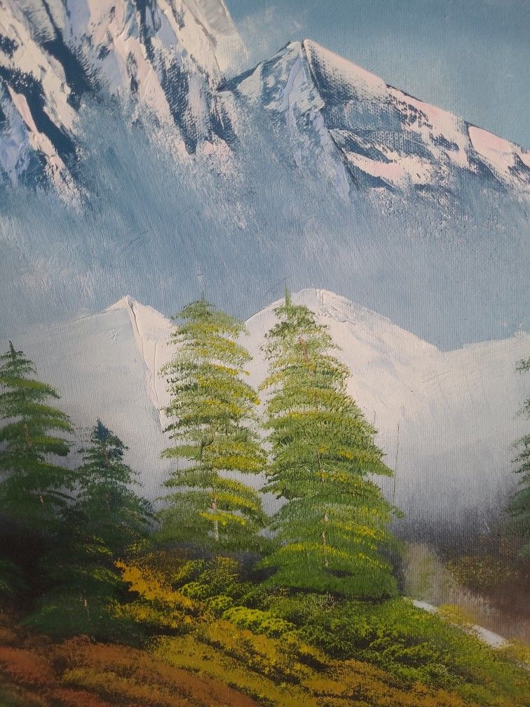 Canvas Painting Can't Remember Who Did It