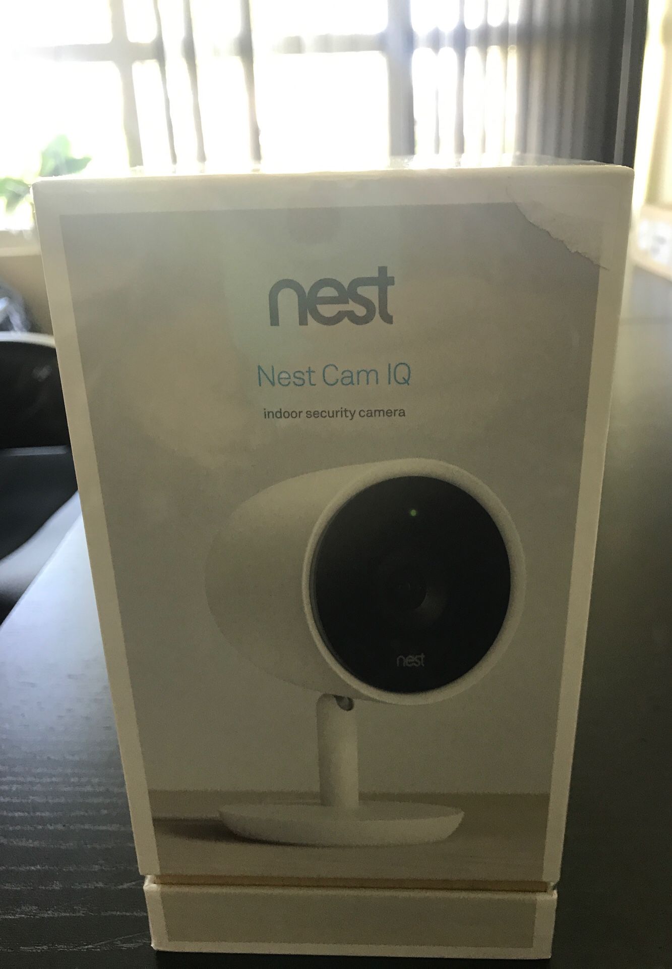 Nest cam iq indoor security camera