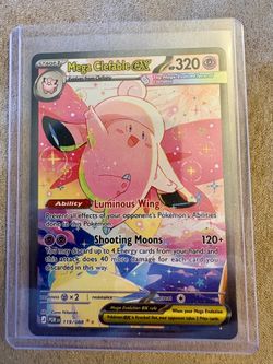 Pokemon Card Mega Clefable EX 119/088