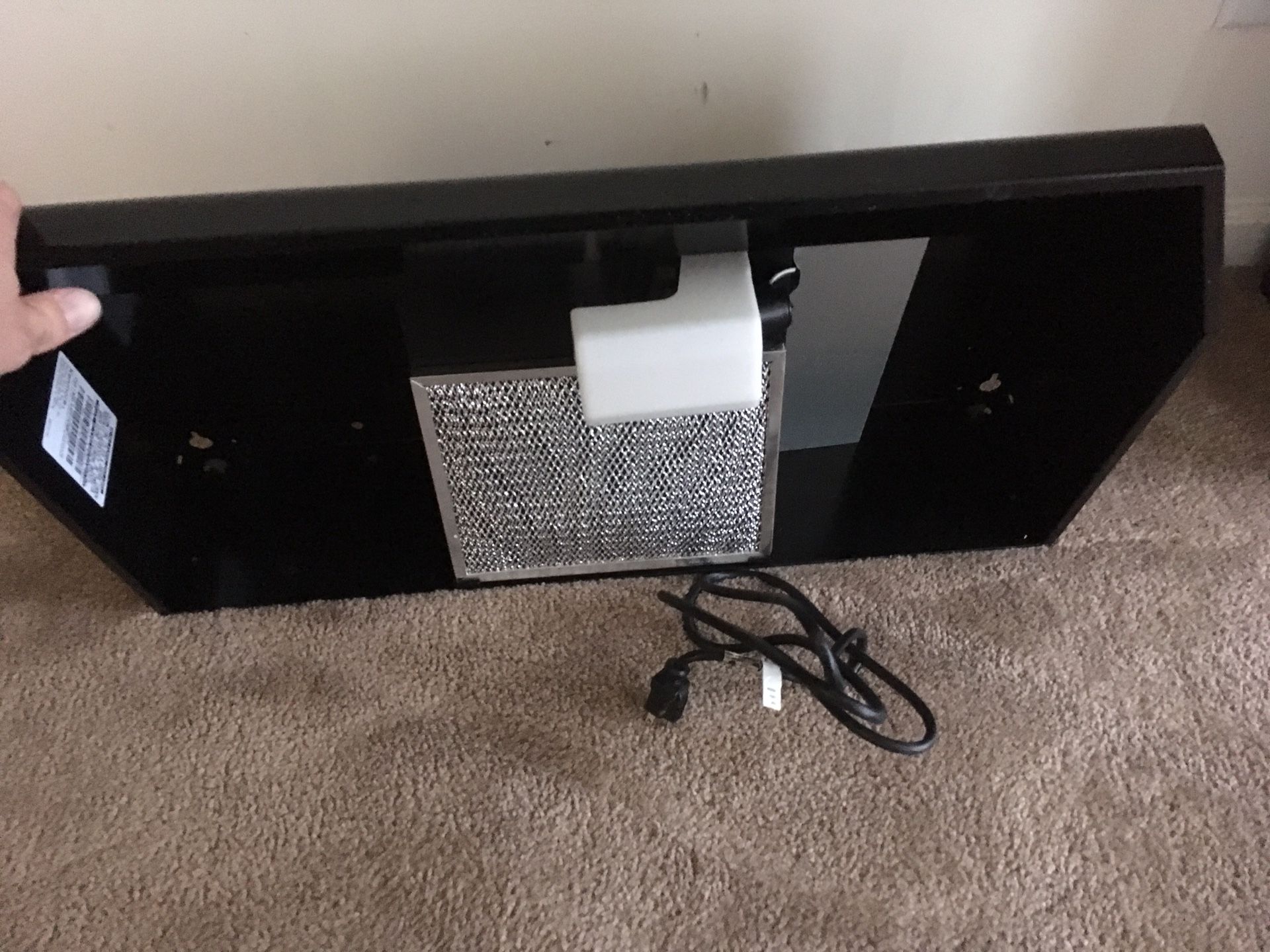 Kenmore over stove exhaust hood