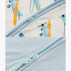 Viscose from Bamboo  Pajamas Boys Girls Zippy Pjs Sleep 'N Play Romper With Grips 