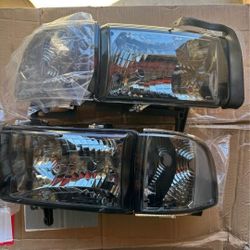 94-01 Dodge Ram Headlights Faros Calaveras Micas Luces 