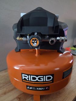 RIDGID 6 Gallon Pancake Air Compressor