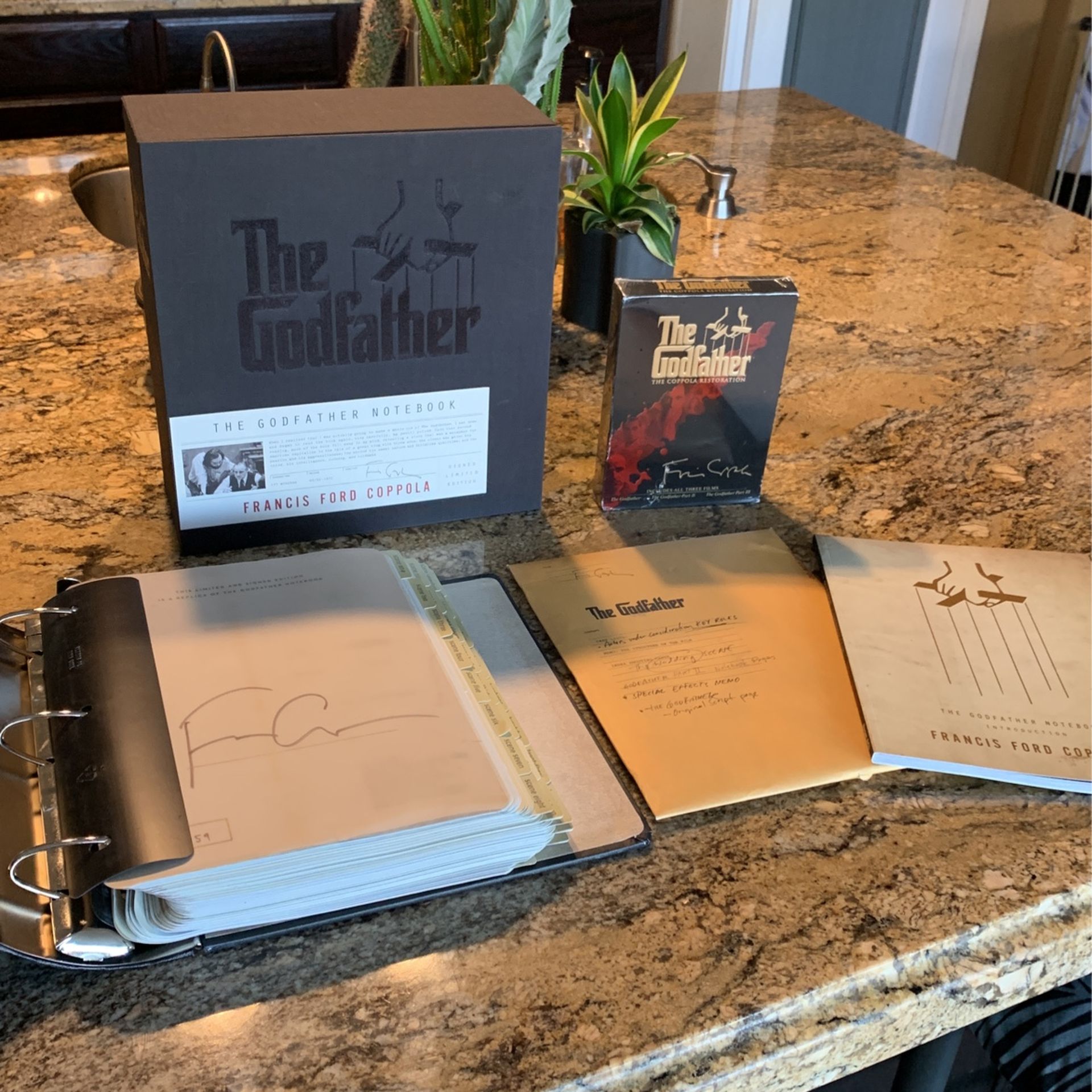 The Godfather Script Signed Limited Edition - Francis Ford Coppola Autographed