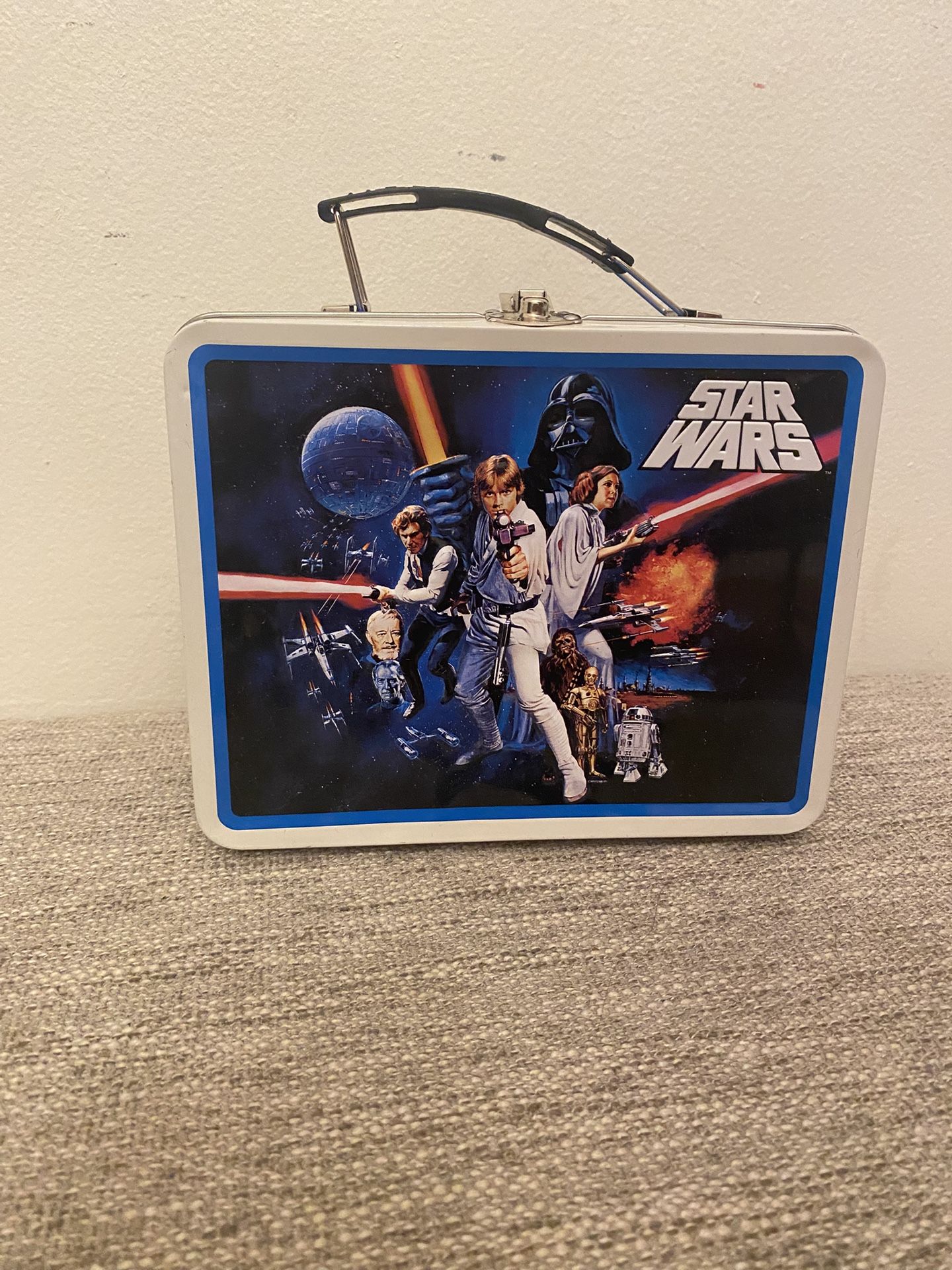 Star Wars Lunch Box 2008 Tin Box 7.75”