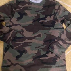 NWT Boys Long Sleeve Camouflage Casual T-Shirts sizes XL (14/16)Husky and XXL (18)