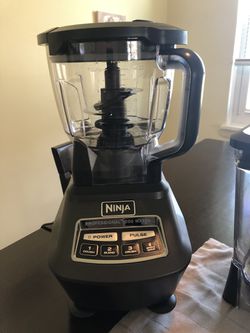 Ninja BL770 Mega Kitchen System, 1500W, 4 Functions for Smoothies,  Processing, Dough, Drinks & More, with 72-oz.* Blender Pitcher, 64-oz.  Processor