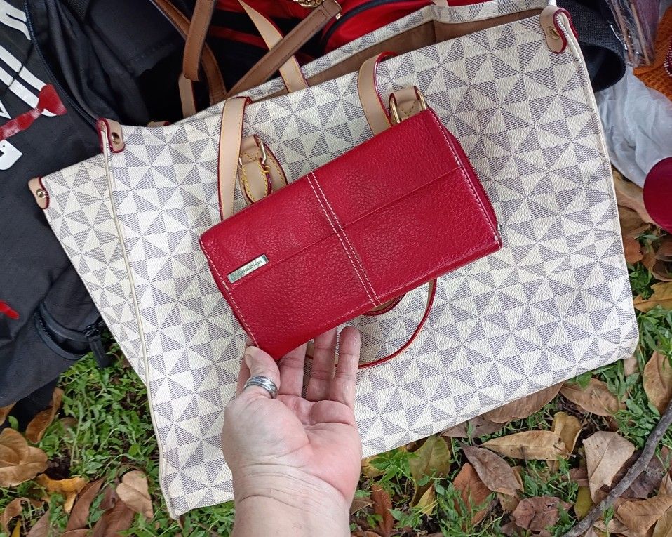 XL Tote Purse And Portia Wallet