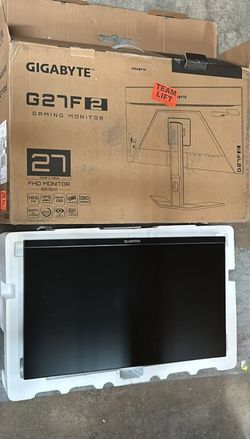 GIGABYTE G27F 2 - 27" 165Hz 1080P Gaming Monitor, 1920 x 1080 SS IPS Display, 1ms