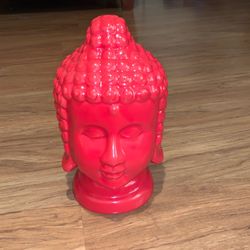Buddha head statue