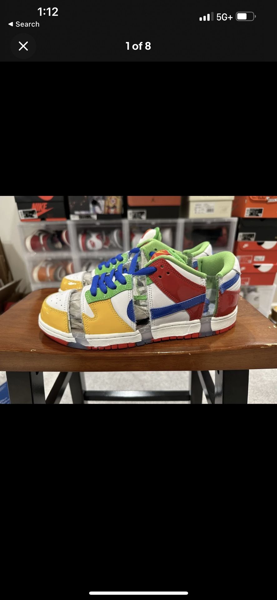 Nike Dunk Low SB Sandy Bodecker Size 14 Mens