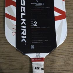 Pickleball Ball Paddle Selkirk Vanguard 