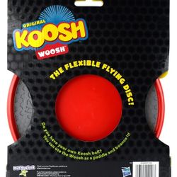Koosh Woosh -- Frisbee for the Ball That's Easy to Catch, Hard to Put Down -- So Many Ways to Play! -- Ages 6+


