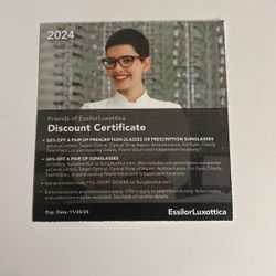 Sunglass Hut 50% Off Certificate 