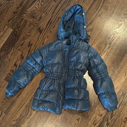 United Colors Of Benetton Green Down Jacket Puffer, Size XL 10-11