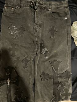 Chrome Hearts Cross Patch Jeans – Size 32