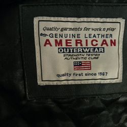 Mens Black Leather Jacket 