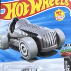 Hot Wheels Pass 'N Go 1:64 Diecast Car Drop Tops Monopoly Silver Special Edition