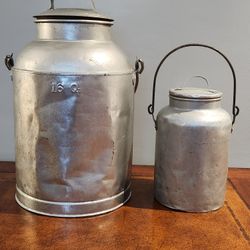 Vintage Milk Cans