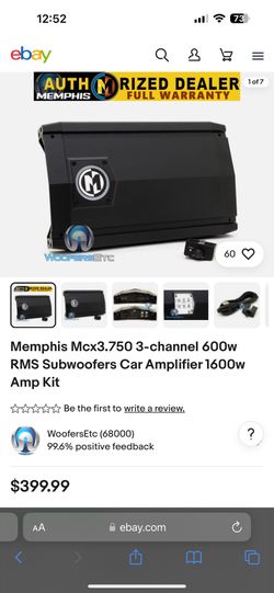 Memphis Amp For Stereo