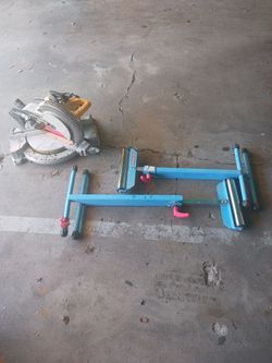 10" Chap saw and 2 rollers