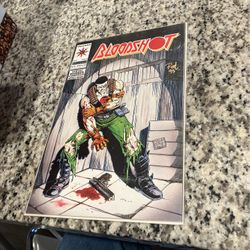 Signed Bloodshot Comic Book # 8. 