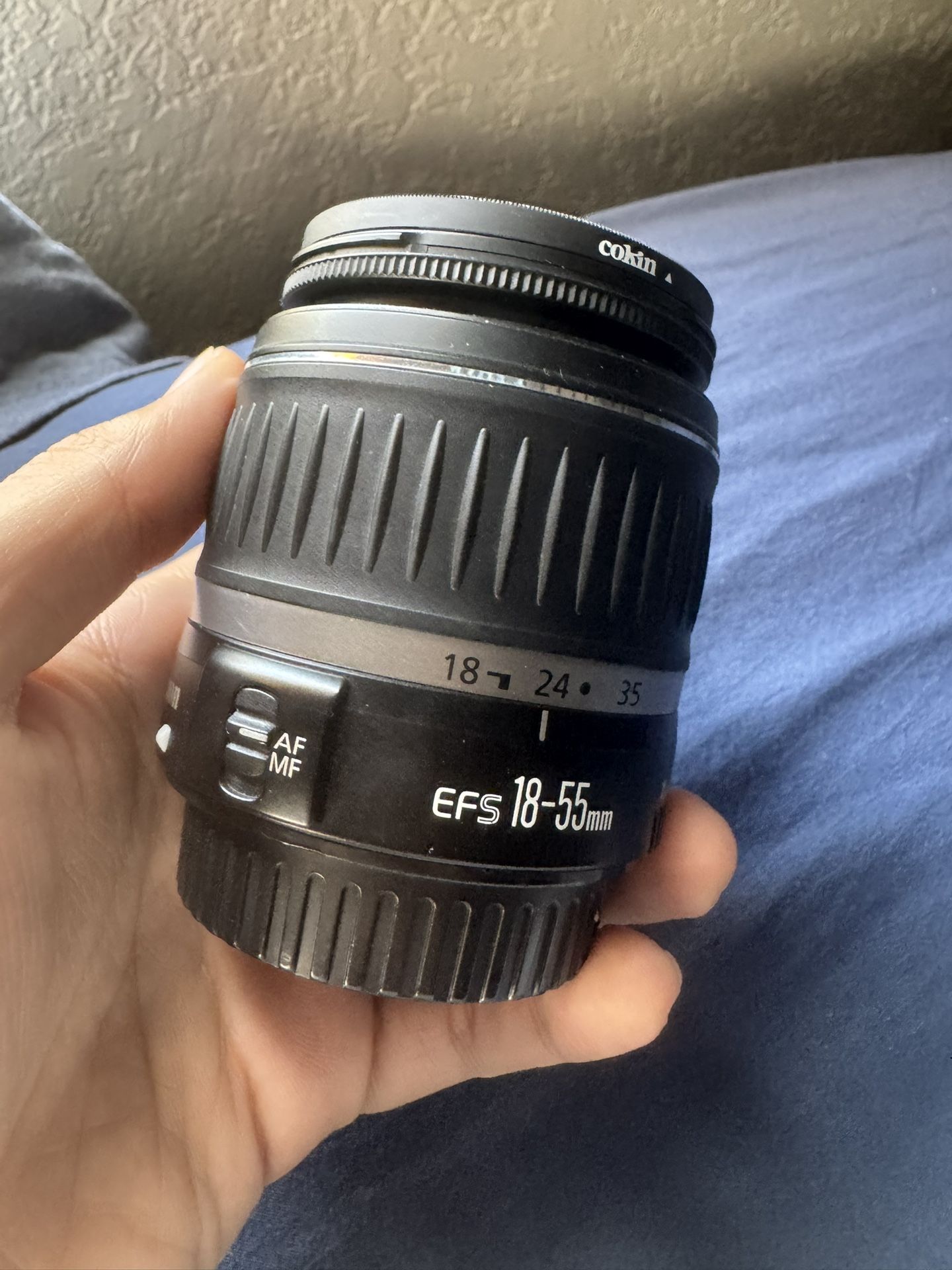 Canon 18 55mm f/3.5 5.6 EFS NON Ultrasonic Autofocus Lens