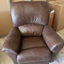 Leather Recliner Lazy Boy 