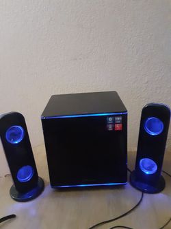 Live Platinum wireless speaker system with subwoofer