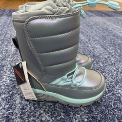 Toddler Lands End Snow Boots Size 8