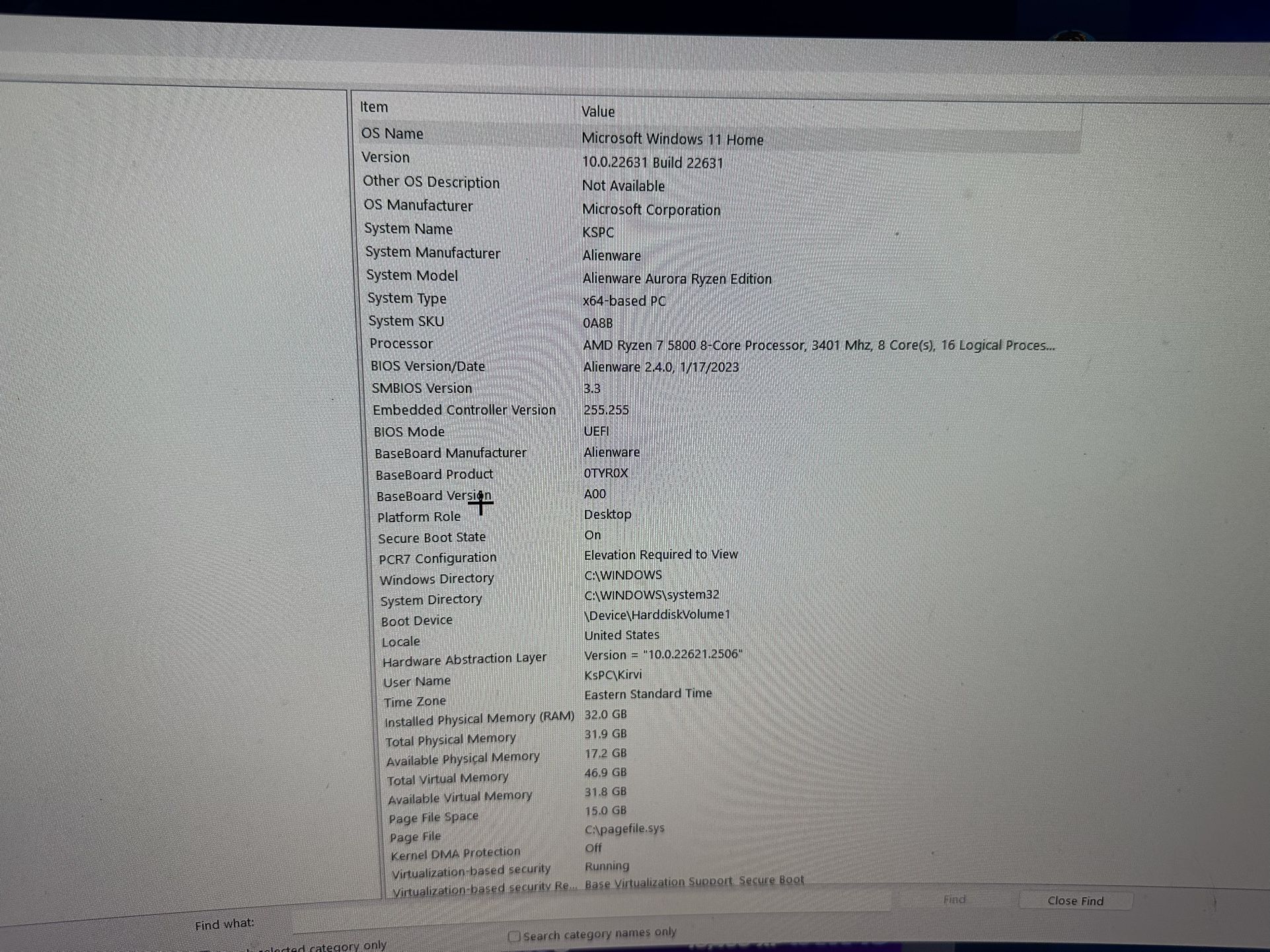 Alienware Aurora Ryzen Edition R10 