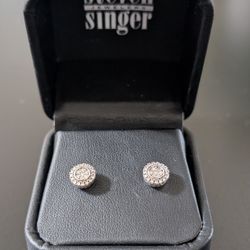 Diamond Earrings "I Hate Steven Singer"