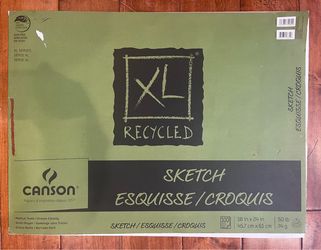 Canson XL Recycled Sketch Pad 18x24