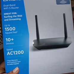 Linksys Dual- Band Wifi 5 Router