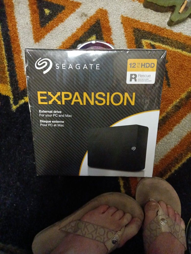 Seagate Expansion 12 TB External Drive For PC And Mac