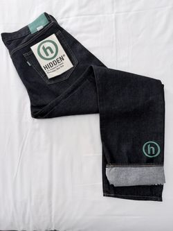 Hidden NY Dark Wash Selvedge Denim Jeans
